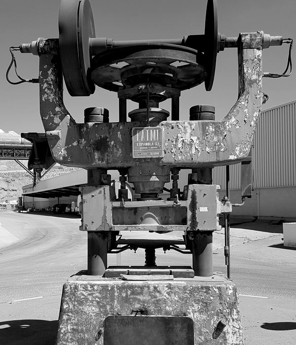 Chorro de arena industrial